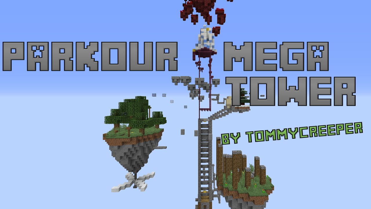 下载 Parkour Mega Tower 对于 Minecraft 1.16.4